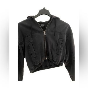 BDG-Black Denim Cropped Jacket.